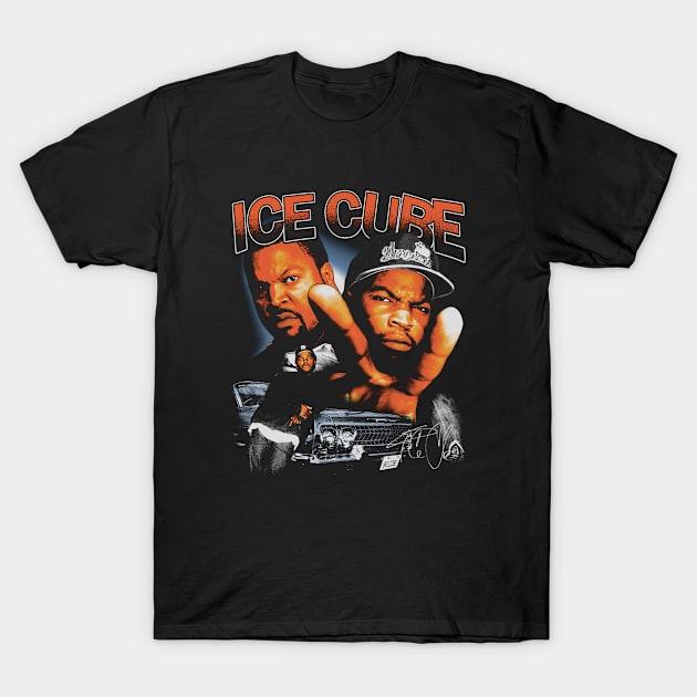 Ice Cube Vintage T-Shirt by Richard Michaud Art